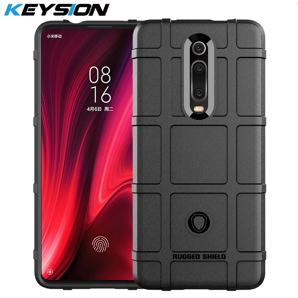 

KEYSION Shockproof Case For Xiaomi Mi 9T Pro K20 Mi9 SE Soft TPU Armor Drop Resistance Back Phone Cover for Redmi K20 Pro Mi9T