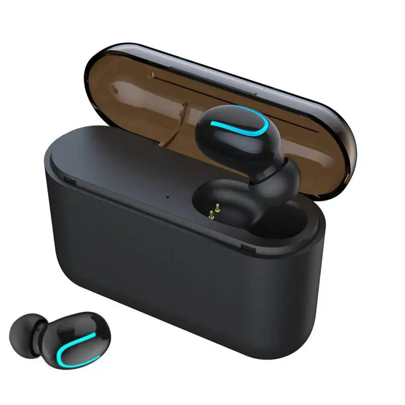 

Free TWS In-Ear Wireless Bluetooth 5.0 Earphone IPX5 Waterproof Noise Reduction Hands For iPhone Huawei P30