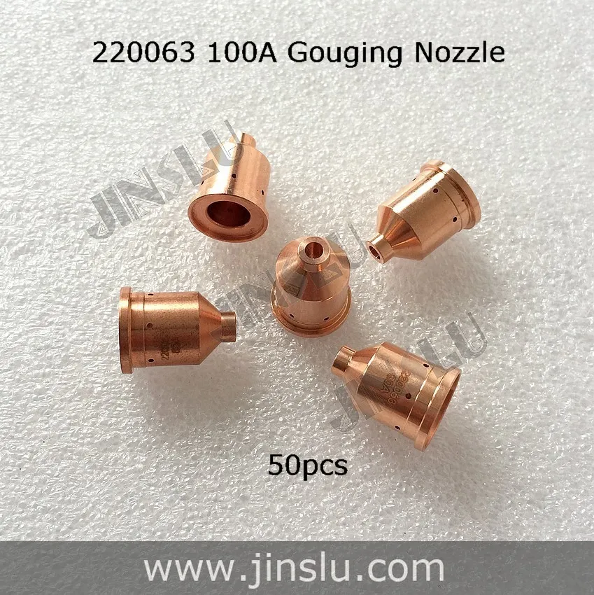 

220063 100A Gouging Nozzle For 1650 Plasma Torch 50pcs