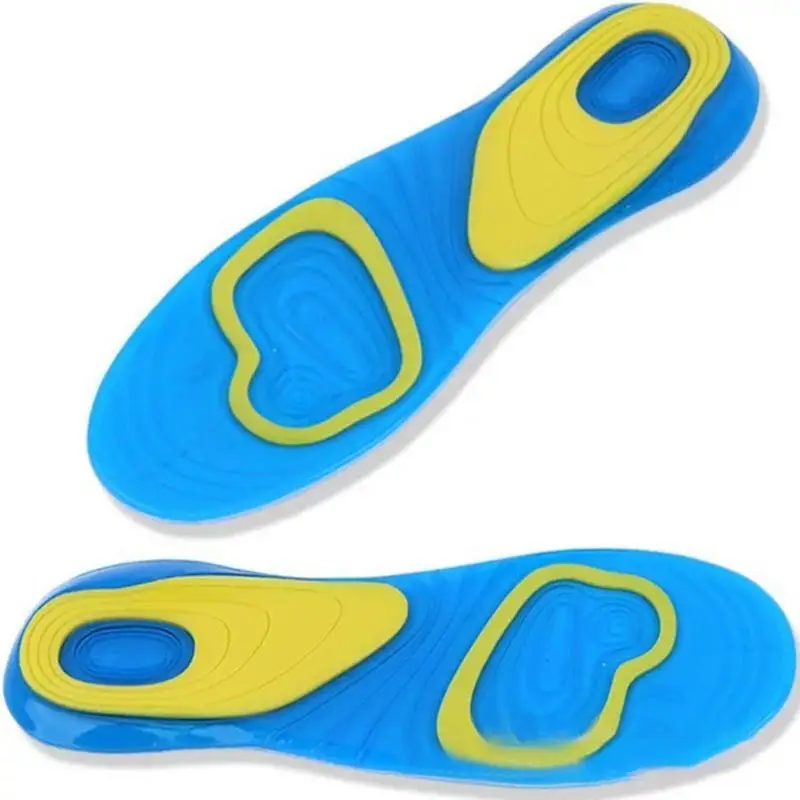 Silicone Gel Cushioning Insole Foot Care Resilient Shoe Pad Unisex