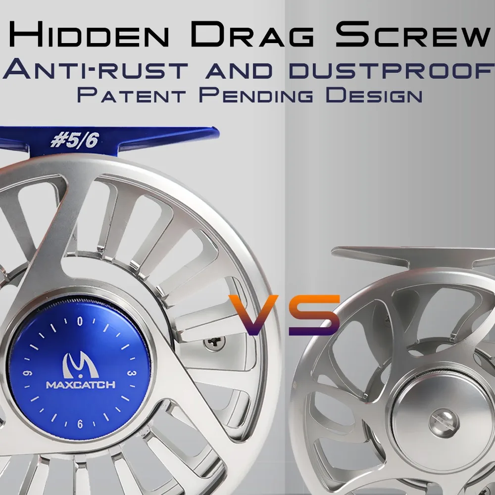 値下げ　Maxcatch Avidシリーズ フライフィッシングリール 3/4 Amazon | Maxcatch AVID PRO フライフィッシングリール CNC機械加工