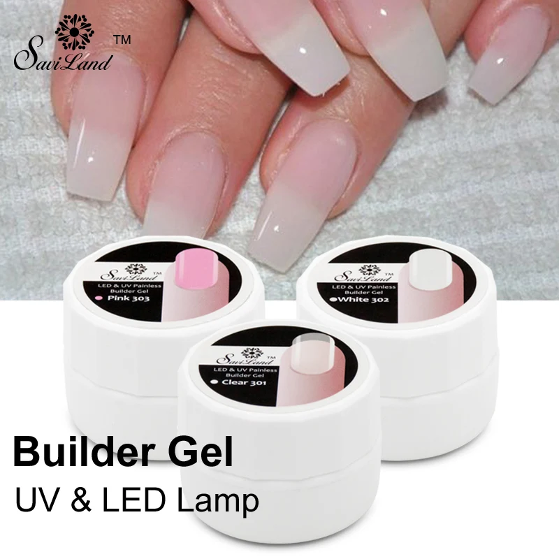 124 32 De Réductionsaviland 1 Pcs Professionnel Rose Blanc Clair Couleur Uv Gel Ongles Builder Gel Transparent Nail Art Manucure Conseils Colle In