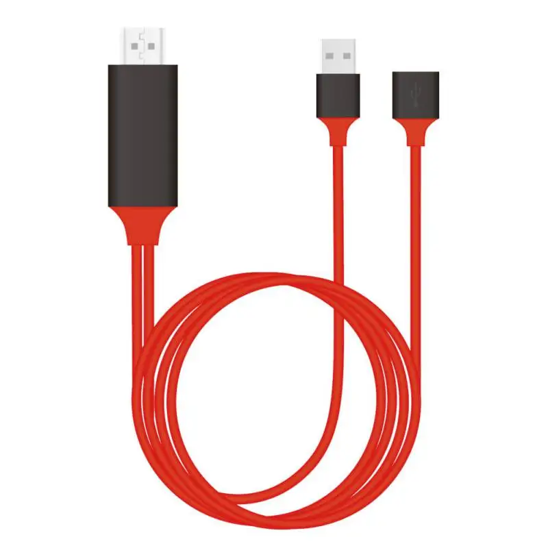 Новейший Full HD 1080P HDMI Кабель адаптер для iPhone 8X7 6s Plus iPad TV Xiaomi Android телефоны к