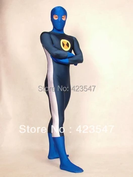 

Navy Blue Zentai Spandex Superhero Costume Kit