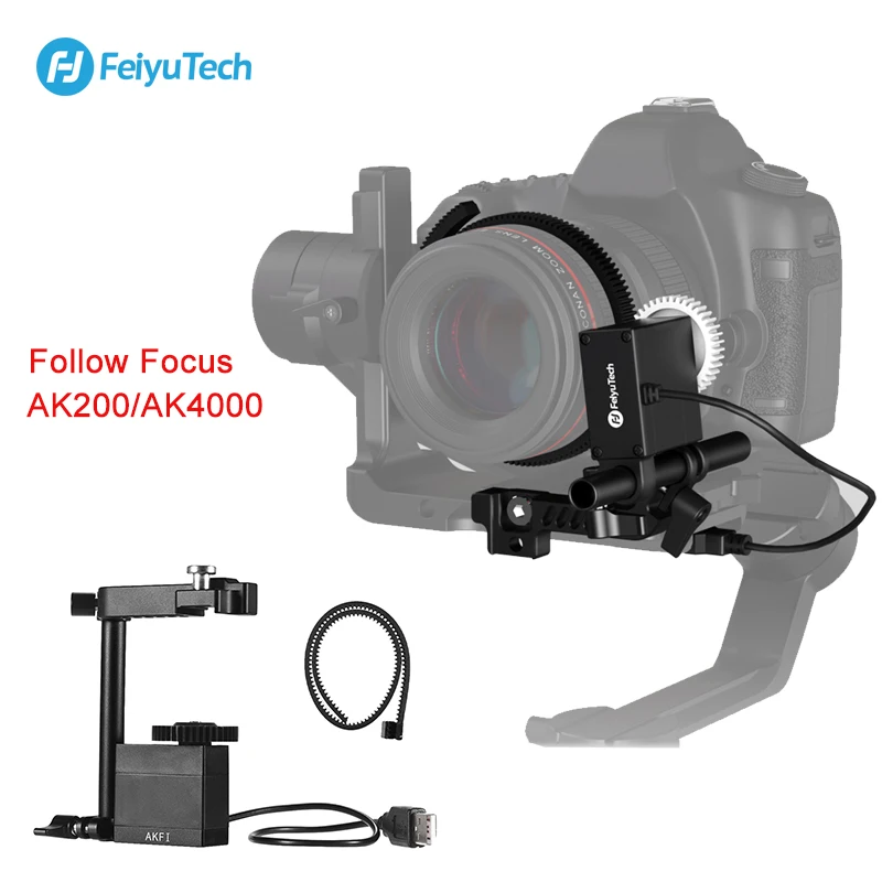 

FeiyuTech AKFI AK Serise Free Servo Follow Focus Gear Ring Adjustable Support Real Time Focus for FeiyuTech AK2000 AK4000 Gimbal
