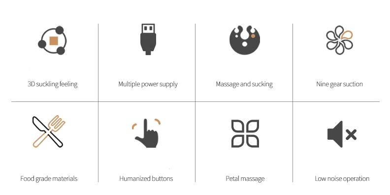 Более удобный USB bpa Бесплатный молокоотсос мощный всасывающий насос ...