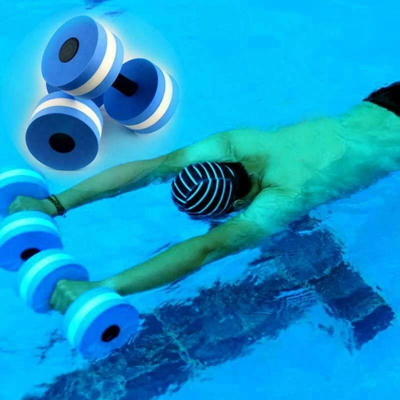 swimming dumbbell floats