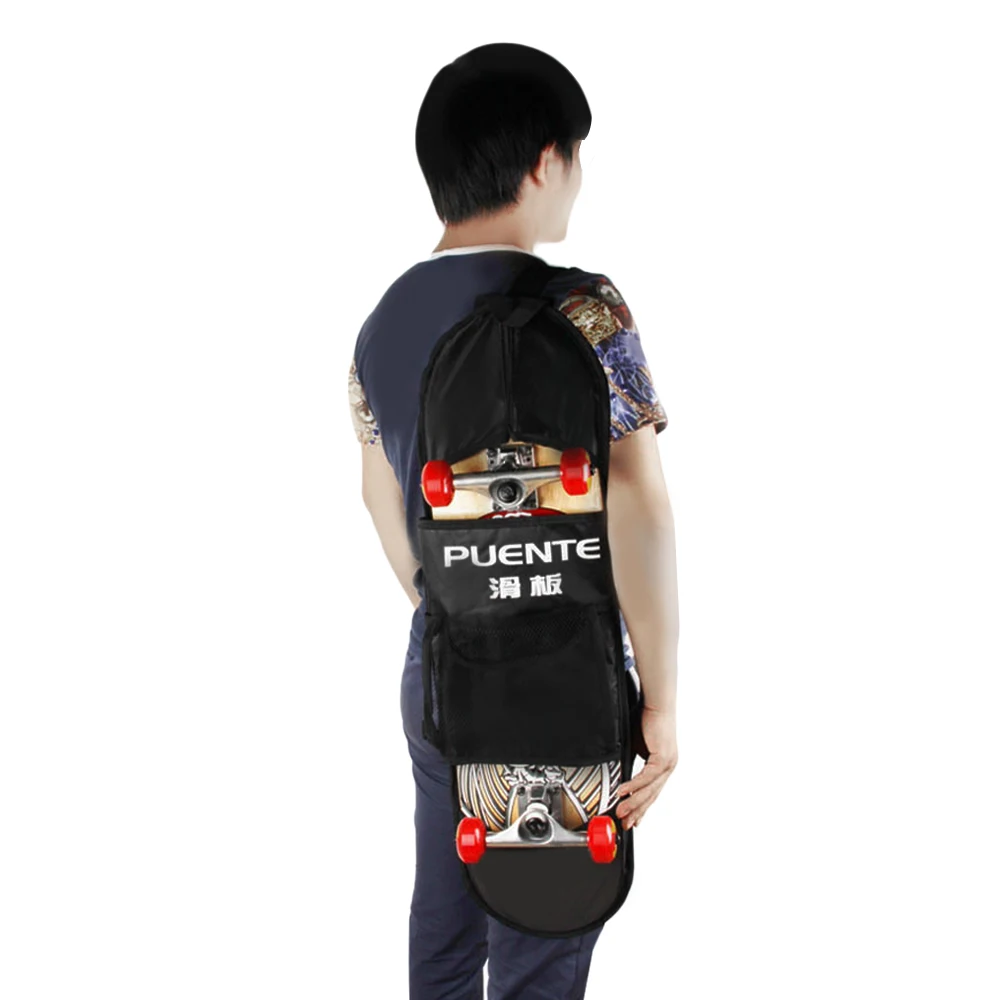 PUENTE Outdoor Water Resistant Skateboard Bag High fiber Polyester