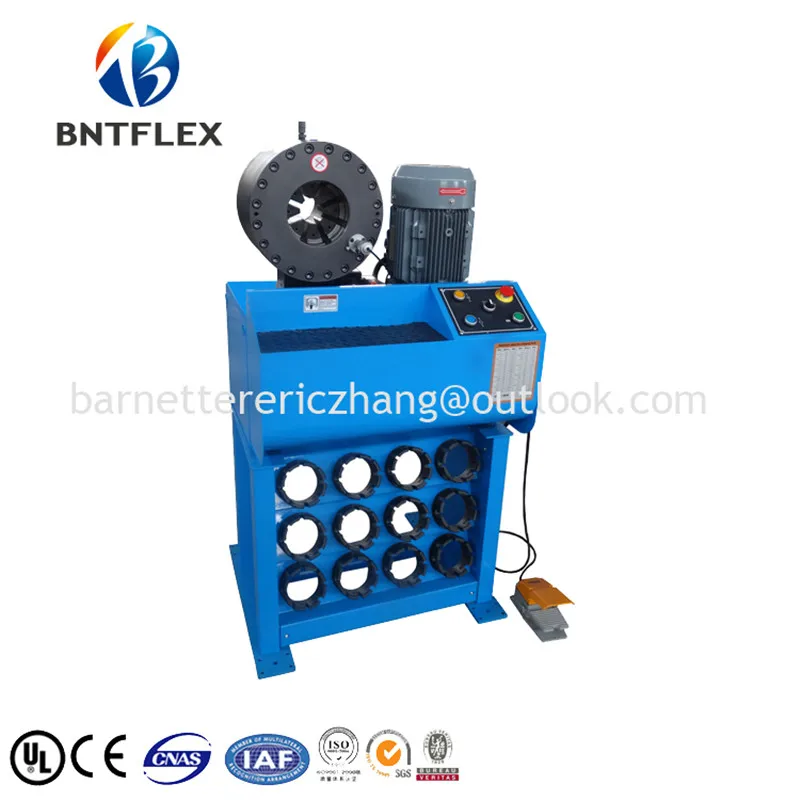 Cable make machinery Barnett 91B hydraulic hose crimper machine