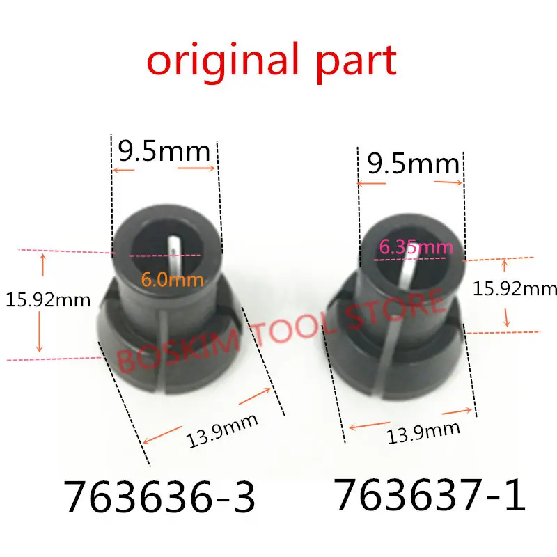 Цанговый патрон гайки для маршрутизатора MAKITA 6 35 мм 8 RP0900 RT0700C RT0700CX3 RT0700CX2 3621 3621A 3620