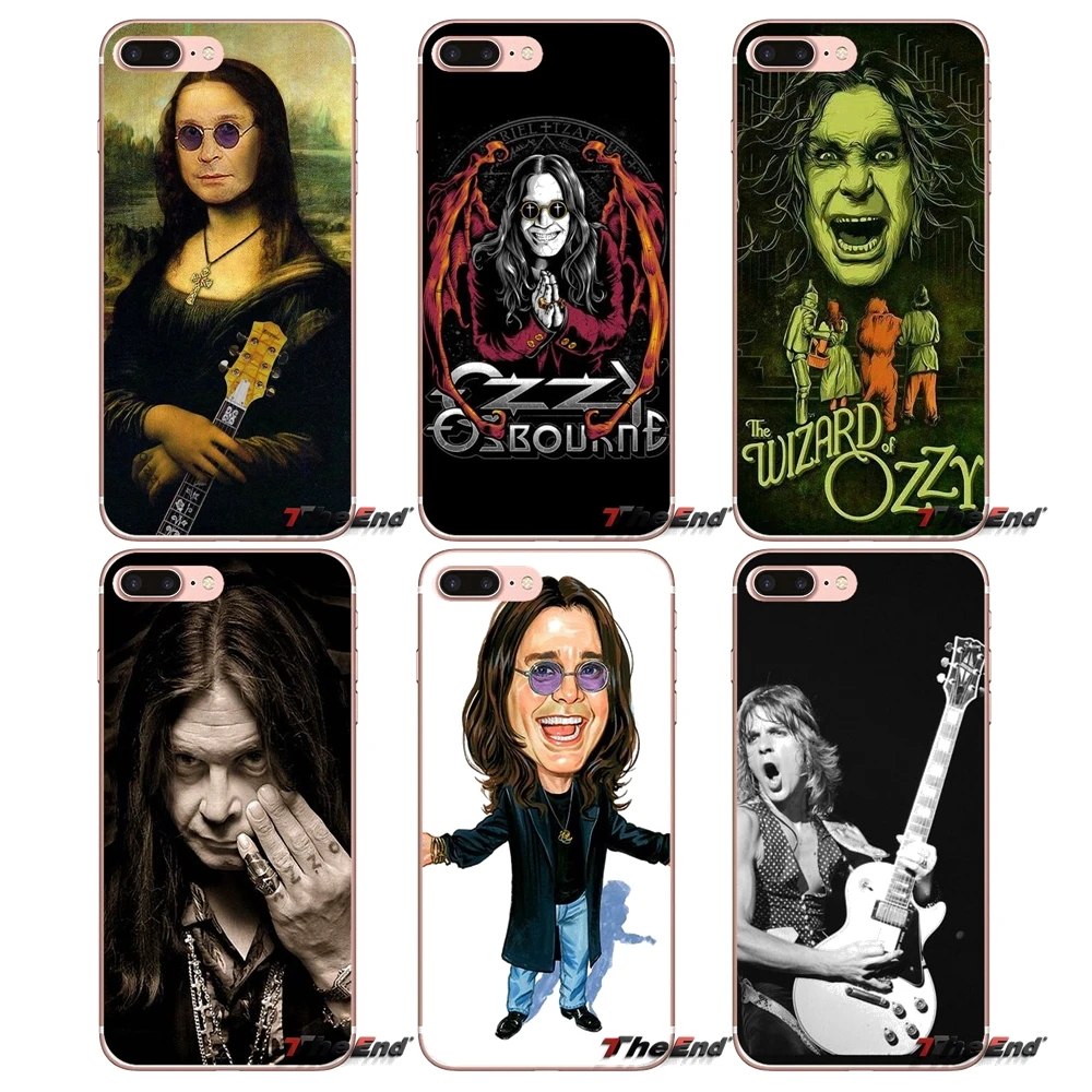 Ozzy osborn John Michael TPU Чехлы для iPhone X 4 4S 5 5S 5C SE 6 6S 7 8 Plus Samsung Galaxy J1 J3 J5 J7 A3 A5 2016 2017 | Мобильные