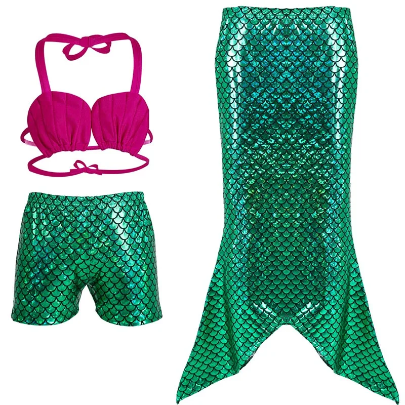 Aliexpress.com : Buy 3 12 Years Kid Little Mermaid Tail Costume Ariel ...