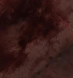 Burgandy Новое Женское пальто из натурального меха кролика для женщин зимняя теплая куртка с длинным рукавом повседневное пальто tsr440 - Цвет: Burgandy