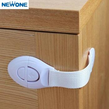 10 Pcs/Pack New Cabinet Door Drawers Refrigerator Toilet Lengthened Bendy Safety Plastic Locks For Child Kid Baby Safety