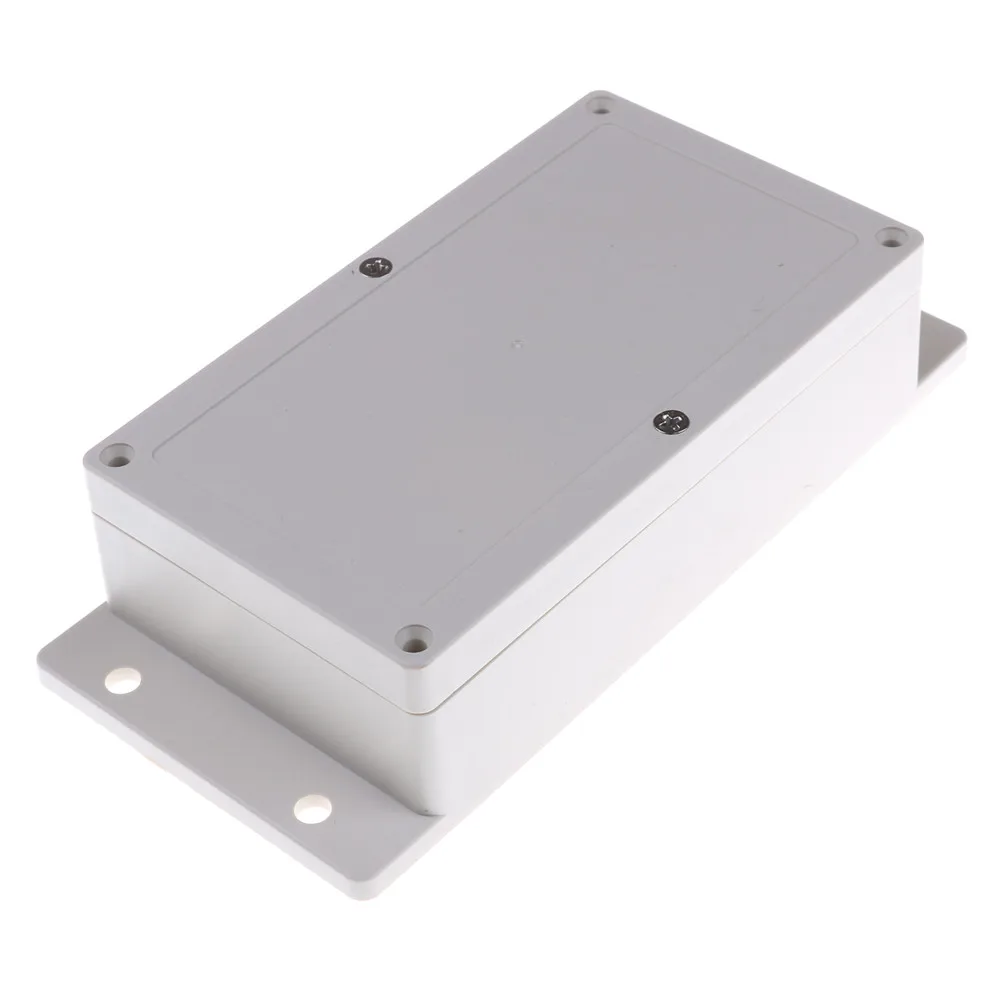 

New 1PCS Grey ABS Plastic Electronic Project Instrument Case Waterproof Enclosure PVC Junction Box 158*90*46mm