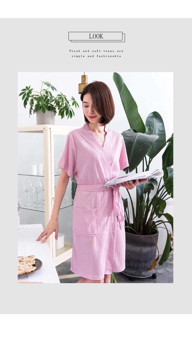 Robes Women Short Sleeve Summer New Home Soft Simple Daily Korean Style Womens Clothing High Quality Fashion Loose Leisure Chic