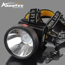 AloneFire HP96 800 люмен светодио дный фар CREE светодио дный фары 18650 Перезаряжаемые Батарея налобный фонарь Зарядное устройство напольный светильник
