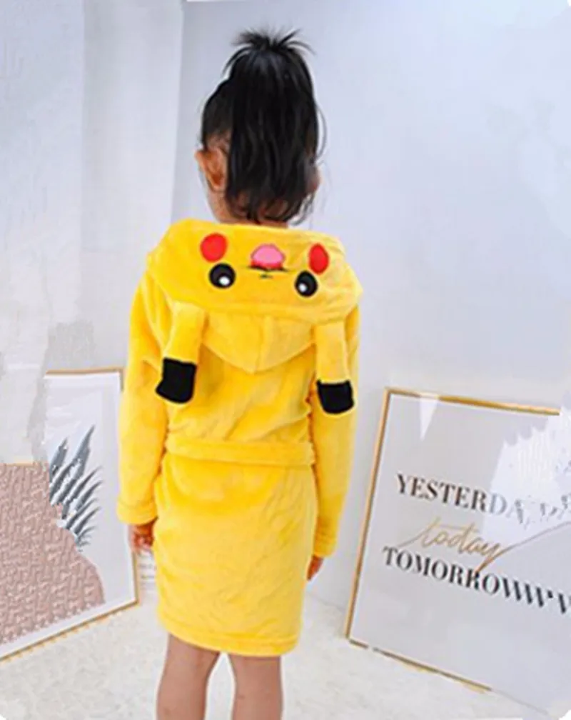 pikachu bathrobe