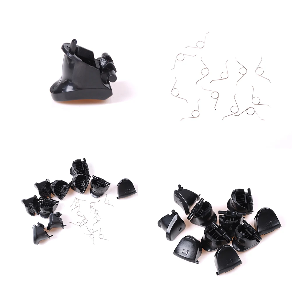 For Play Station 4 PS4 Controller L2 R2 Trigger Buttons + Springs Tool Replacement Parts For 4 Controllers Dualshock For Play Station 4 PS4 Controller L2 R2 Trigger Buttons + Springs Tool Replacement Parts For 4 Controllers Dualshock