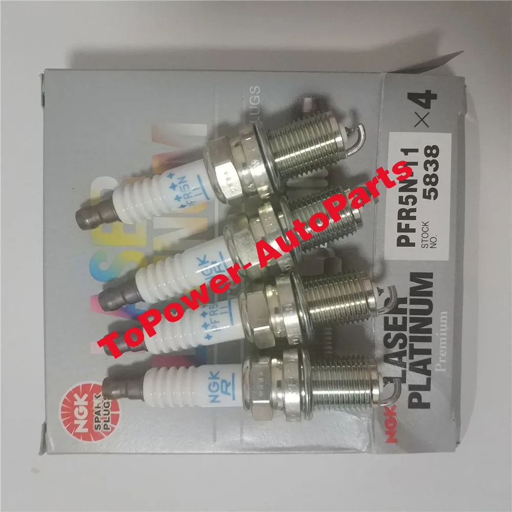 

Brand New NGK Laser Platinum Spark Plugs PFR5N11 5838 HHYUDAI XG350 05-02 V6-3.5L KKIA AMANTI 06-04 V6-3.5L