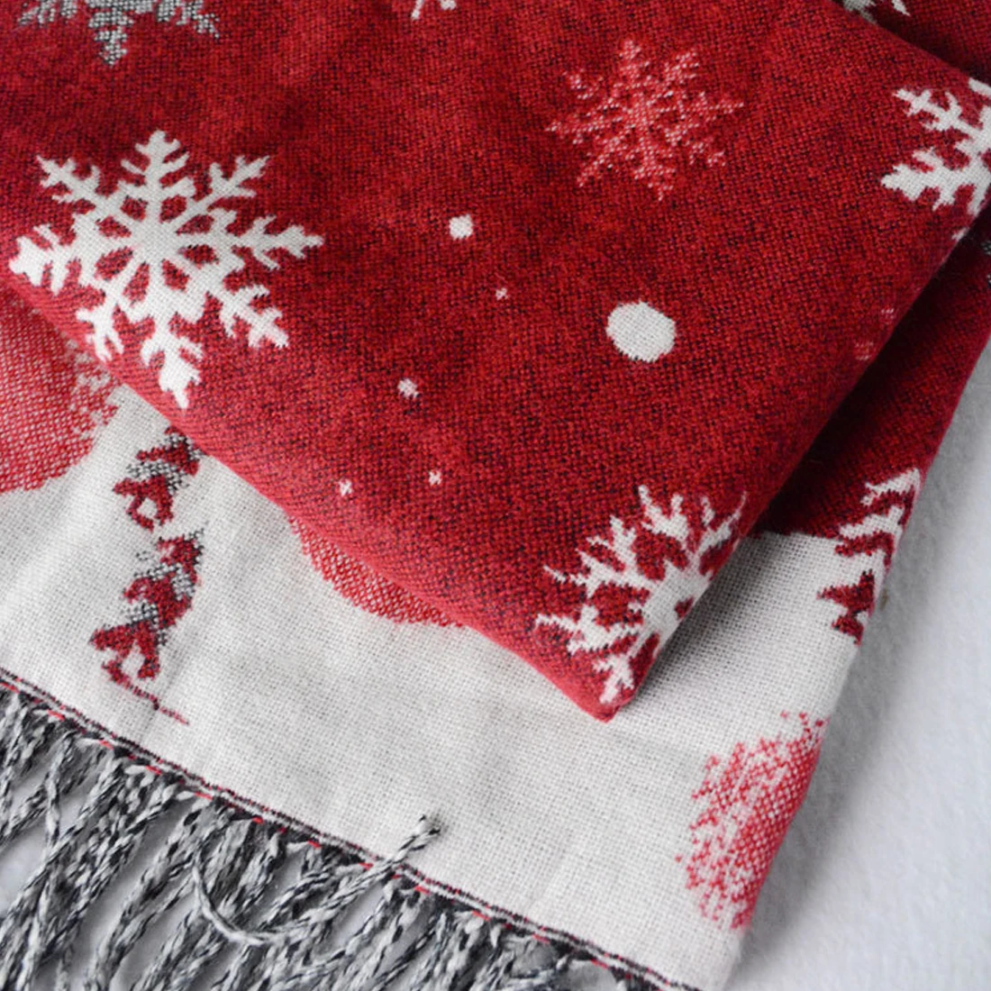 Buy Hot Sell Christmas Scarf For Women Christmas Gift