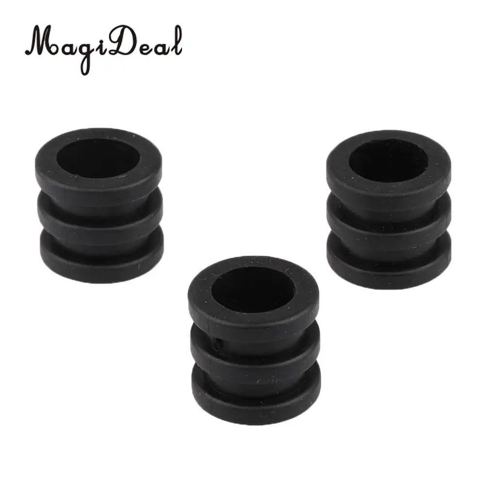 MagiDeal Novelty 10Pcs 16mm Soft PVC Foosball Table Rod Bumper Buffer for Funny Table Soccer Football Game Replacement Toy