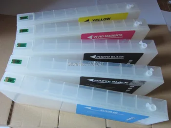 

Value combination refillable cartridge with 1pcs cartridge resetter 1pcs tank resetter for Ep Stylus Pro 9700 printer