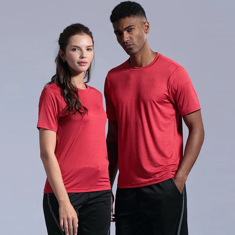 Shirt Homme Running Men Women Designer Quick Dry T-Shirts Running Slim Fit Tops Tees Sport Men Fitness Gym T Shirts Muscle Tee