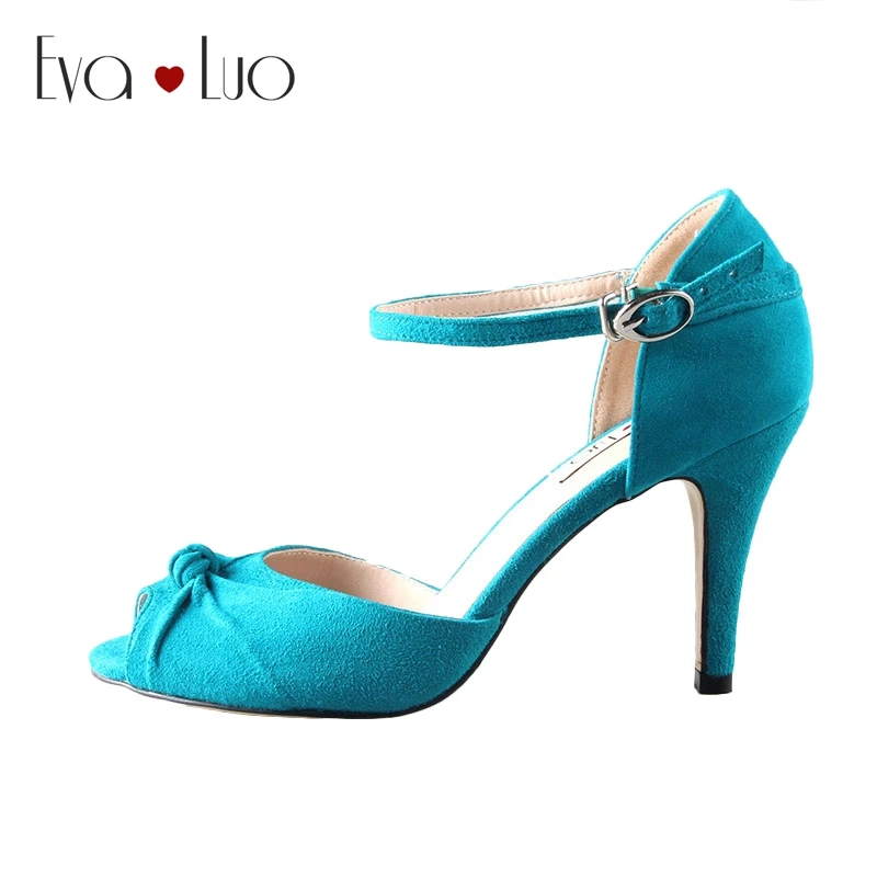 teal heels for wedding