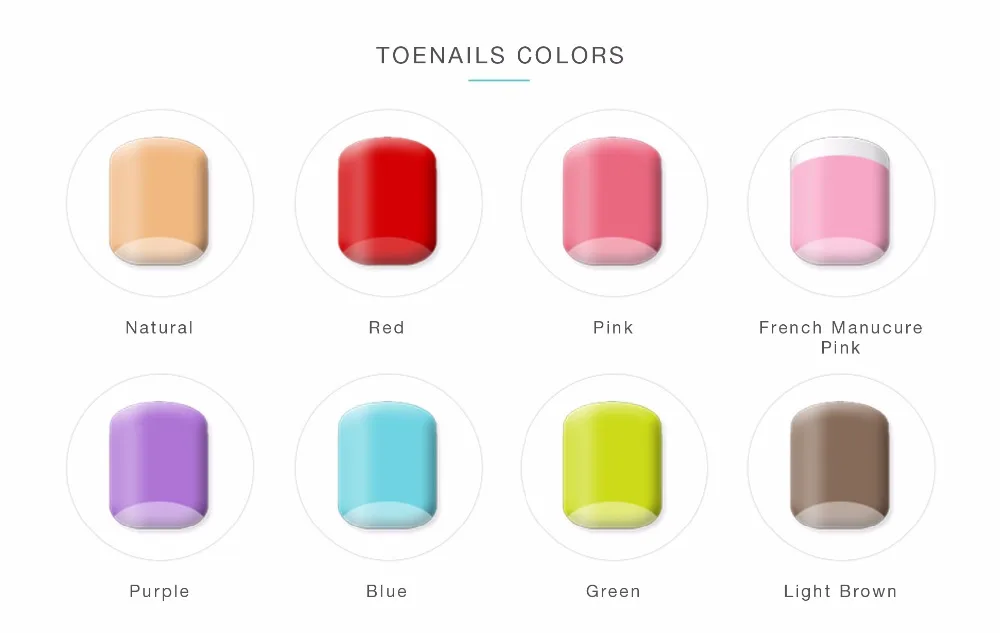 Toenails-colors