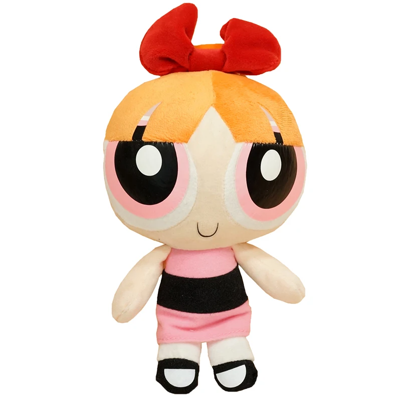 20 см power puff Bubbles Blossom Buttercup мягкие игрушки плюшевые куклы игрушки для девочек мультфильм аниме подарки