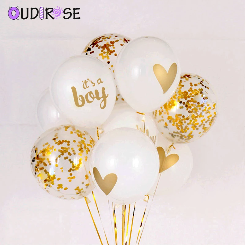 OUDIROSE 1 шт прозрачный бронзирующий латексный воздушный шар 12 дюймов гелиевый для
