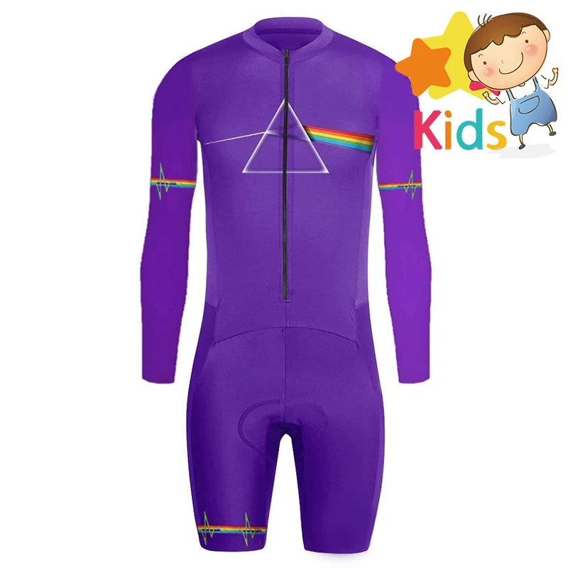 Children's Cycling Skinsuit Triathlon for Kids Long Sleeve Speedsuit Cycling Clothing Ropa Ciclismo Maillot Trisuit Jumpsuit Children's Cycling Skinsuit Triathlon for Kids Long Sleeve Speedsuit Cycling Clothing Ropa Ciclismo Maillot Trisuit Jumpsuit