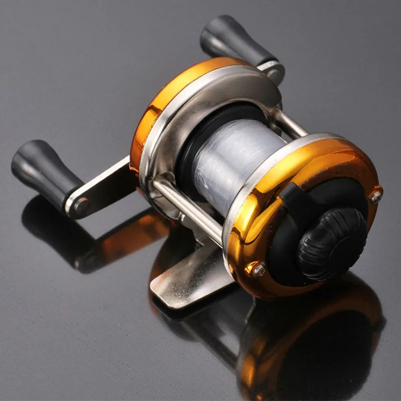 

Fishing Reel Full Metal Bait Casting Spinning Reel Freshwater Wheel Baitcasting reel Roller Coil 90M Spinning Fishing Reel