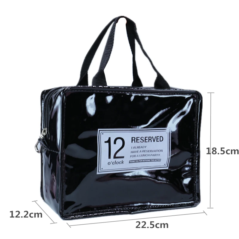 جديد أزياء المحمولة بو السفر التخييم نزهة في الهواء الطلق علب الاغذية حقيبة جميلة الغذاء حقيبة مُبرّدة معزولة حرارية حقيبة التخزين حقيبة حم...