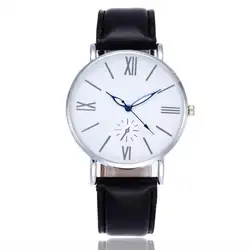 2018 Новый Дизайн часы Карамельный цвет мужской и женский ремешок наручные Простые повседневные женские часы elegatnt дамы платье часы