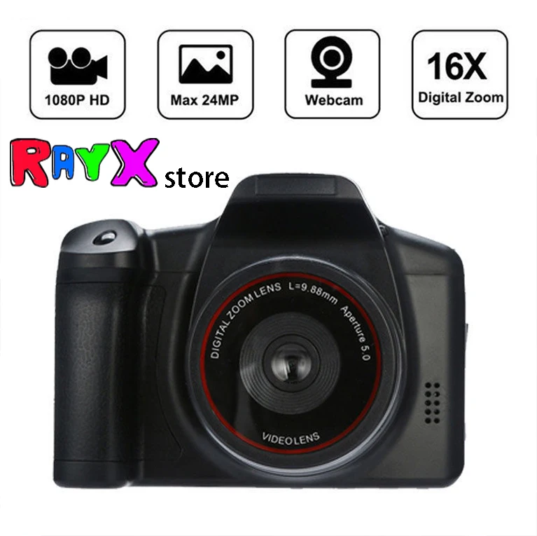 

16MP Digital Camera 16X Zoom SLR Camera HD 1080P Video Camcorder