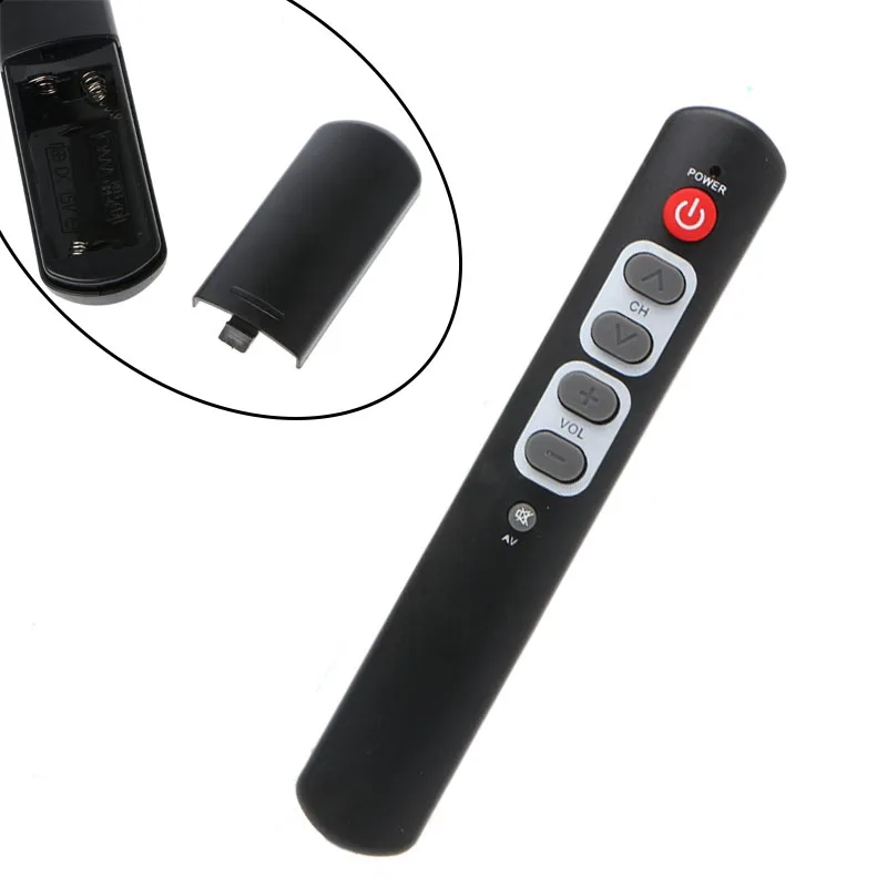 

Universal 6 Key Learning Remote Control Smart Controller For TV STB DVD DVB