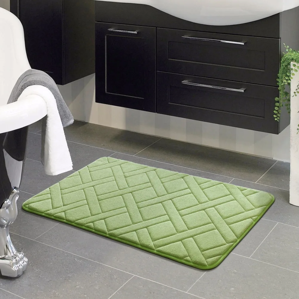Billige Hohe Qualität 40x60 cm rectangl Bad Matte Bad Schlafzimmer Nicht slip Matten Schaum Teppich Dusche Teppich für bad Küche Schlafzimmer ZA 002