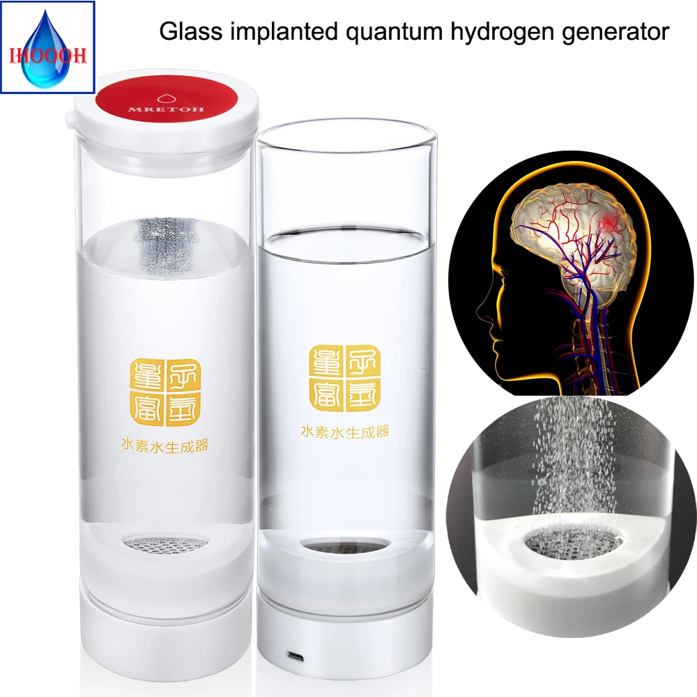 Стеклянная имплантация квантового водорода богатый генератор отложить старение