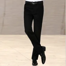 Однотонные мужские строгие брюки, размер 28-38, деловые офисные мужские брюки,, осенние мужские платье брюки, цвет черный, синий