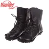 Xiuteng 2022 High Quality Mujer Chaussure Women Genuine Leather Boots Casual Ladies Martinshoe Summer Flat Boots Large Size ► Photo 2/6