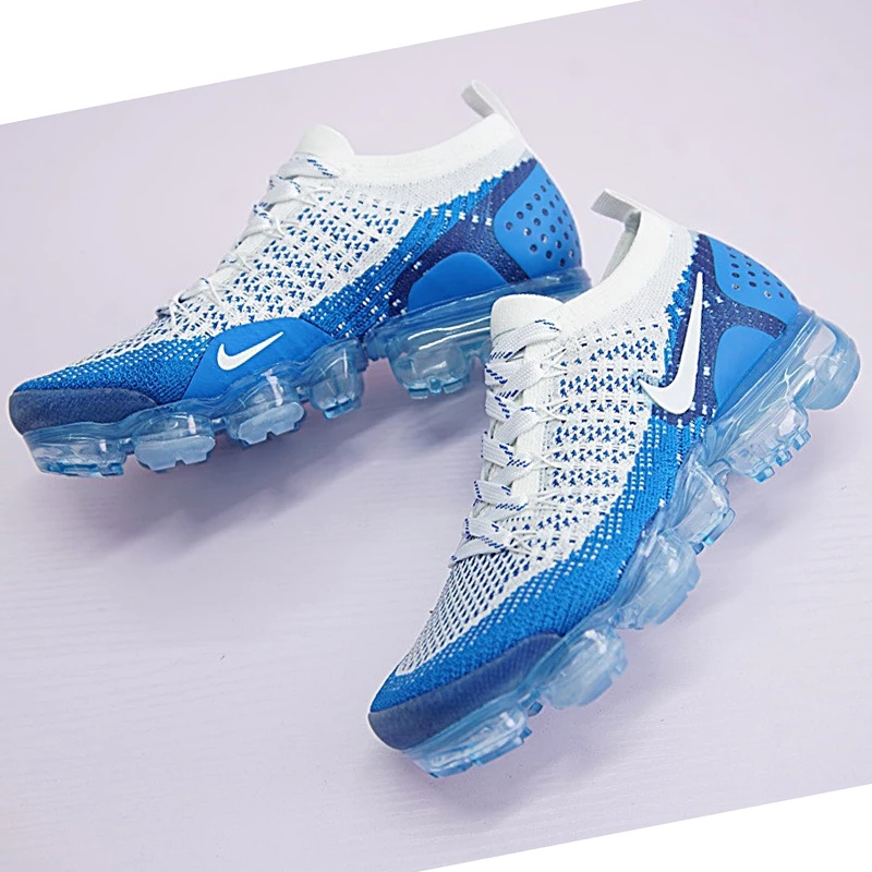Original Authentic NIKE AIR VAPORMAX FLYKNIT 2 Mens Running Shoes Sneakers Breathable Sport Outdoor Athletic Good Quality 942842