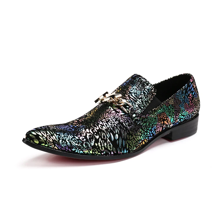 Zapatos Christia Genuino Bling Hombres Boda Moda Negocios La Vestido Multiple Hebilla Cuero Con Lujo De Estilo Estrella Bella 4qx4vS