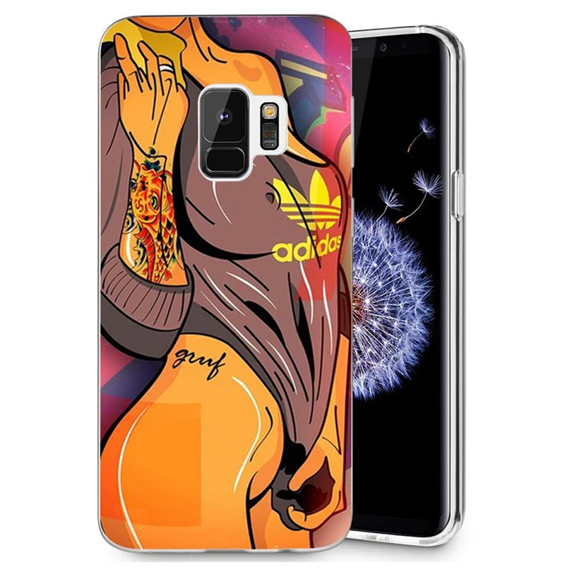 Летний дорожный Мягкий силиконовый чехол из ТПУ для Samsung Galaxy S9 S9Plus S8 Plus S7 edge Note 8