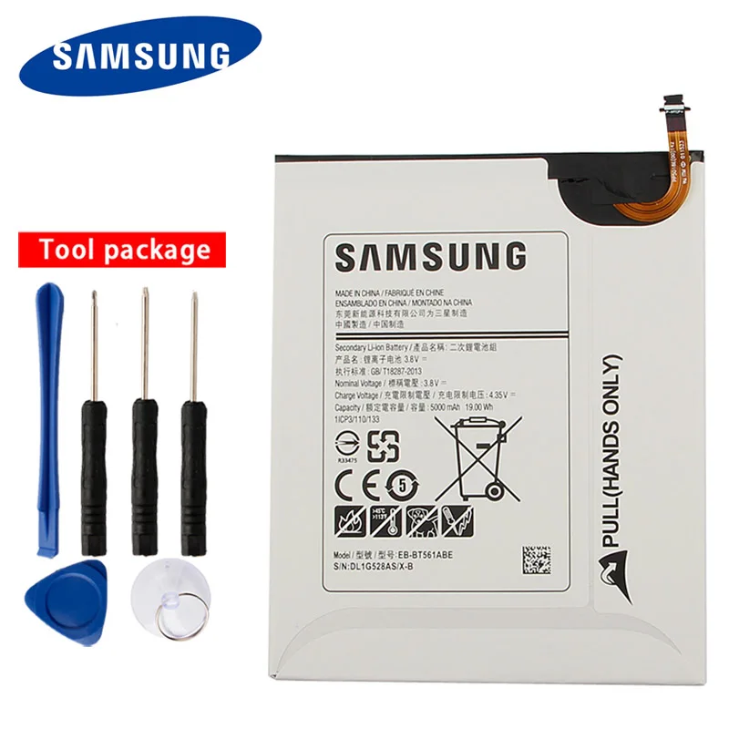 samsung высокое качество EB-BT561ABE Батарея для samsung Galaxy Tab E T560 T561 SM-T560 5000 мА-ч