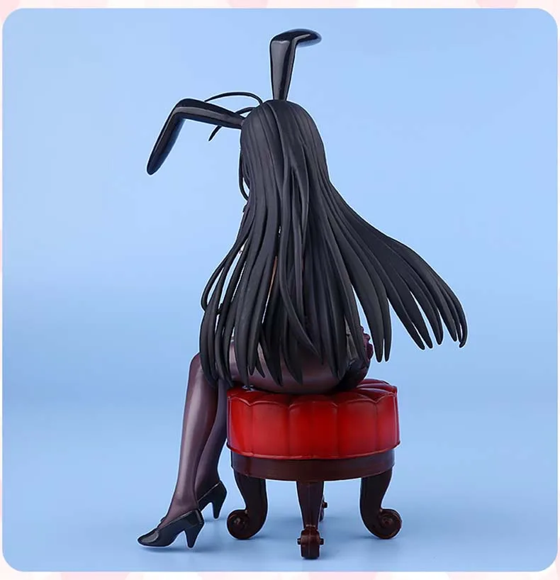 Аниме игра Accel World сексуальные фигурки Burst Linker Kuroyuki hime Bunny Girl Ver. Фигурка из ПВХ