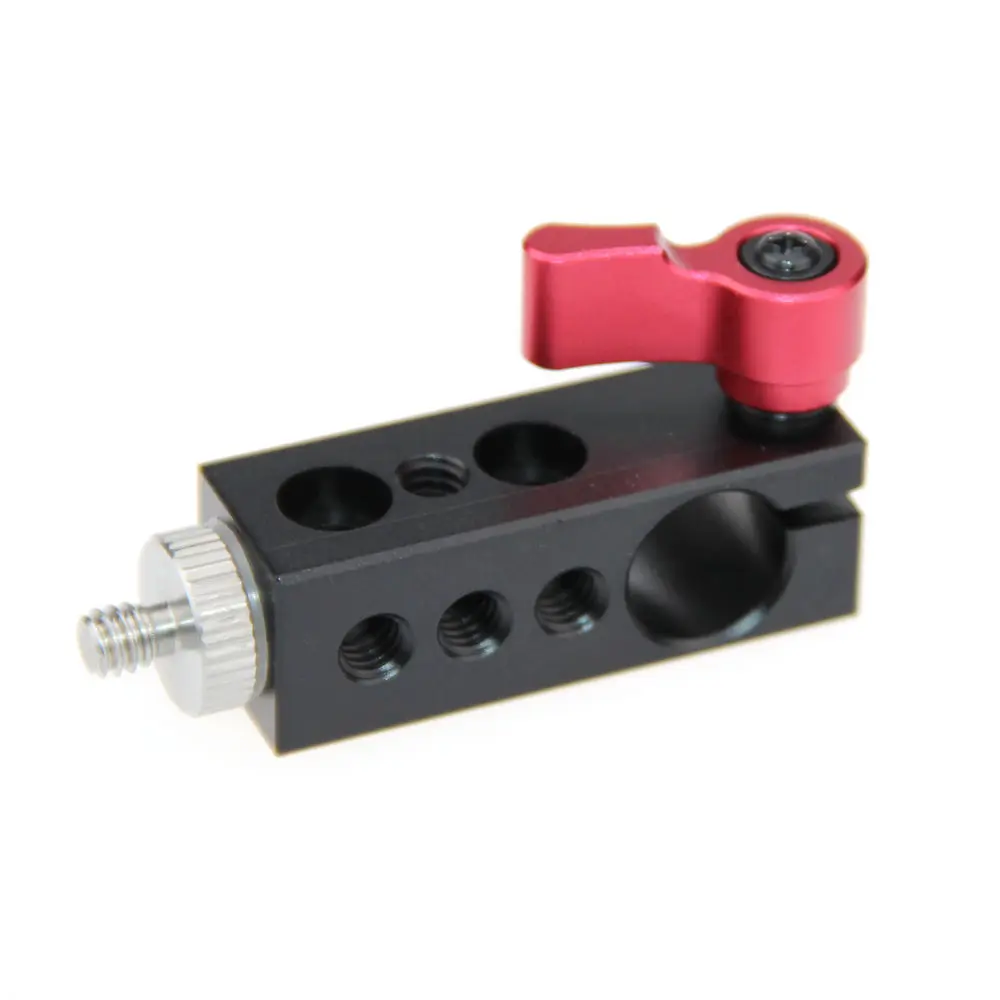 

CAMVATE 1/4" Thread Mount to 15mm Single Rod Clamp fr Video Camcorder SLR Camera Monitor C1095