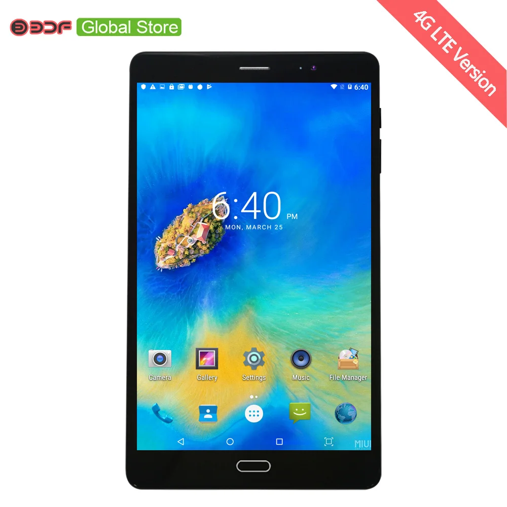 

3G 4G LTE SIM Card Mobile Cell Phone Call 8 Inch Android 6.0 Tablet Pc 4 CPU 1GB/32GB 5MP+2MP Camera 1280*800 IPS LCD Display