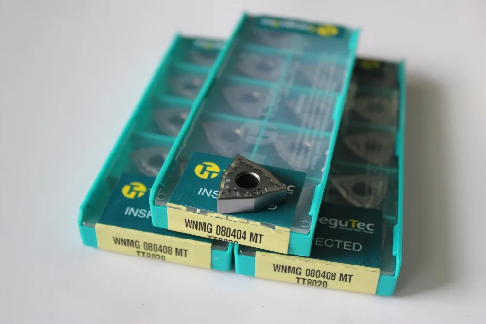 

Taegutec tungsten carbide inserts WNMG080404MT TT8020 turning tools WNMG 080404 MT TT8020 PVD coated carbide